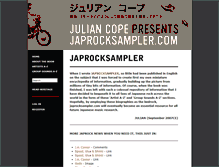 Tablet Screenshot of japrocksampler.com